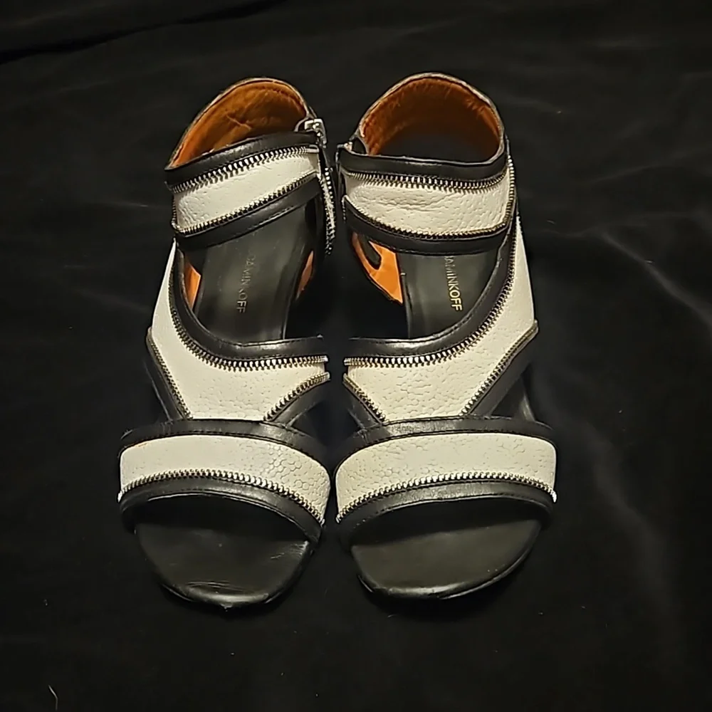 Rebecca Minkoff leather sandal - Picture 4 of 8